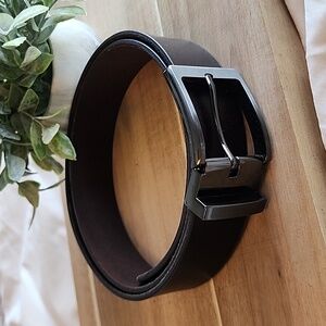 Black Leather Belt